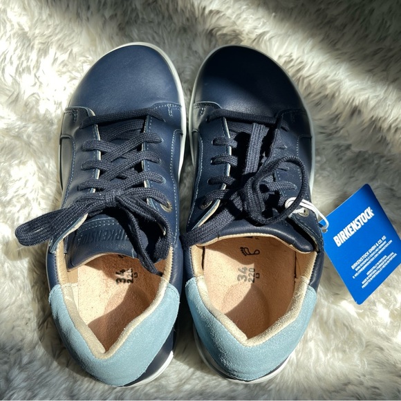 Birkenstock Porto Kids Blue Leather size 34 - Picture 8 of 8